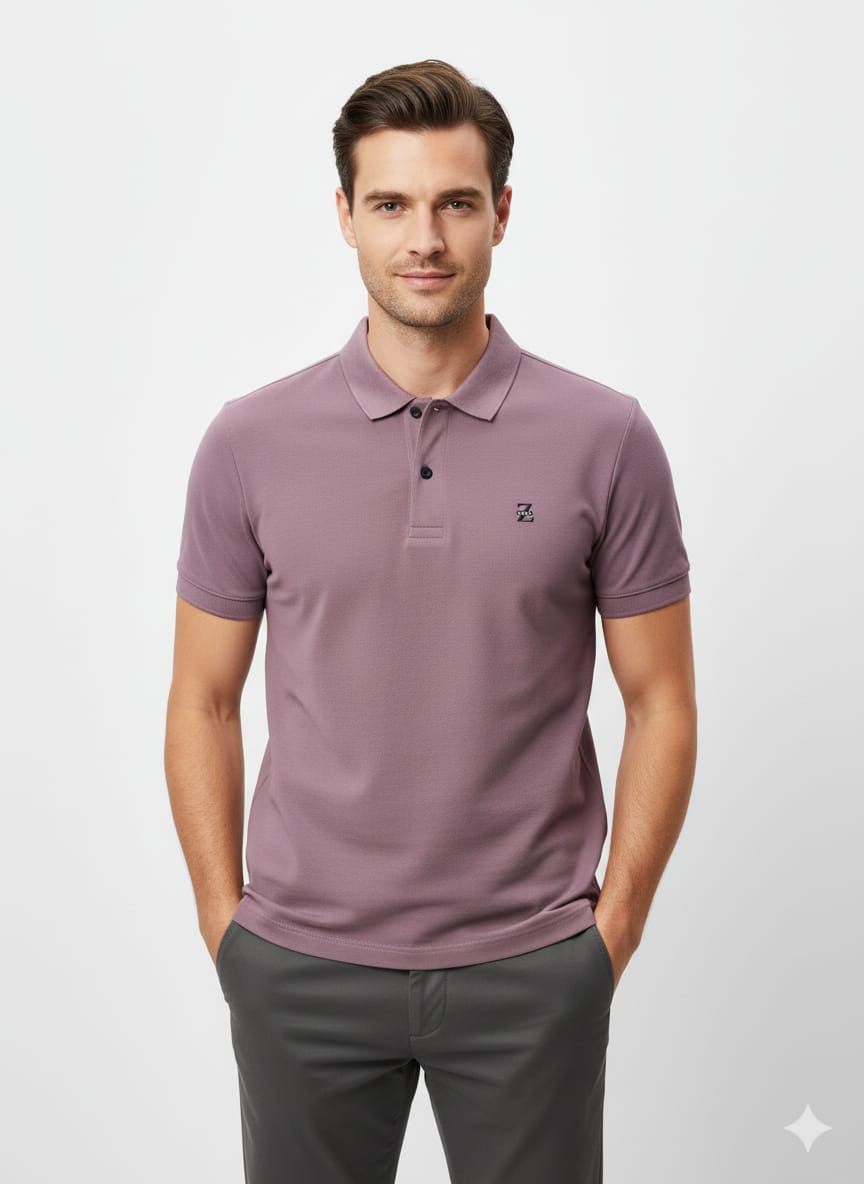Premium Matty Lycra Polo T-Shirt
