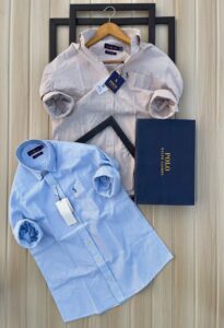 Luxurious Men's Cotton Pinstripe Shirts