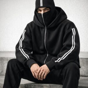 Premium Balaclava Hoodie Sport Stripe edition,