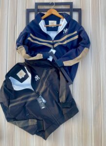 NY Edition Men’s Premium Cotton Windcheater Jacket – Silky Soft Double Knit Lightweight Jacket